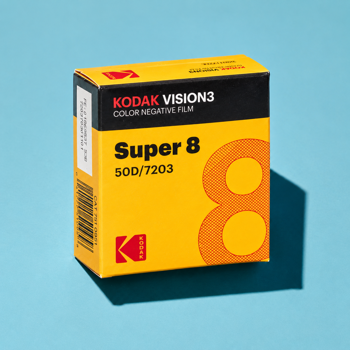 Kodak VISION3 Super 8 - 50' Cartridge