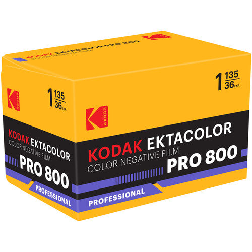 Kodak Ektacolor Pro 800 Color Negative Film
